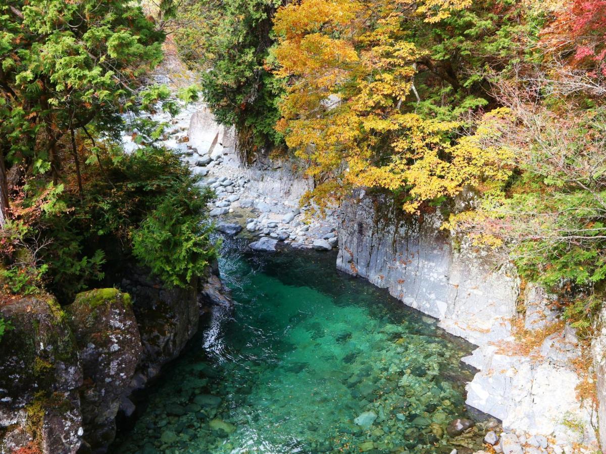 فندق 阿寺温泉 フォレスパ木曽あてら荘 Okuwa المظهر الخارجي الصورة